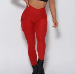 Bombshell Sportswear High Waist Contour Legging Red Size Medium